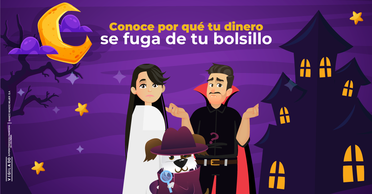 Banner educacion financera Halloween
