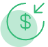 Ícono de dinero